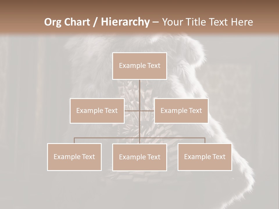Seated Long Black PowerPoint Template