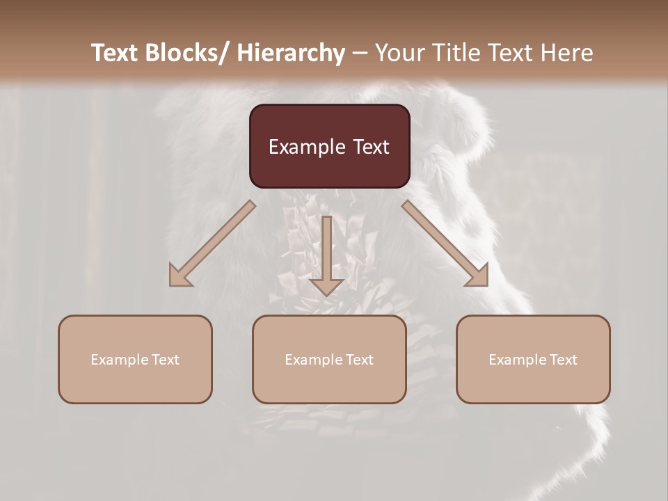 Seated Long Black PowerPoint Template