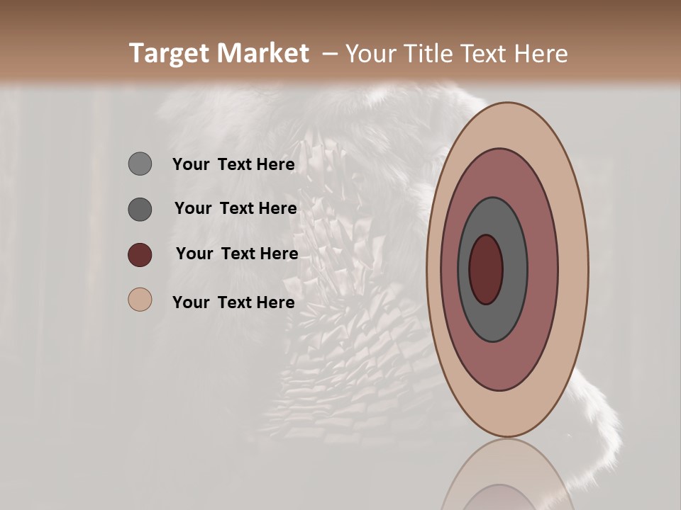 Seated Long Black PowerPoint Template