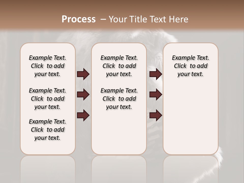 Seated Long Black PowerPoint Template