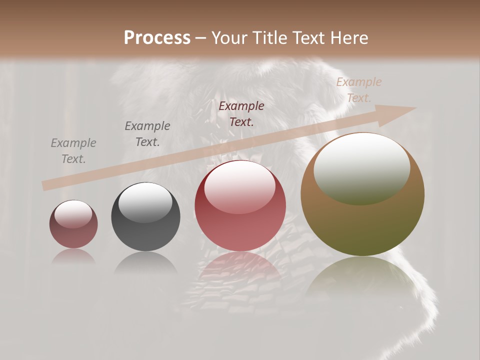 Seated Long Black PowerPoint Template