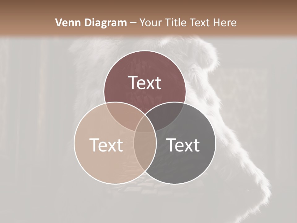 Seated Long Black PowerPoint Template