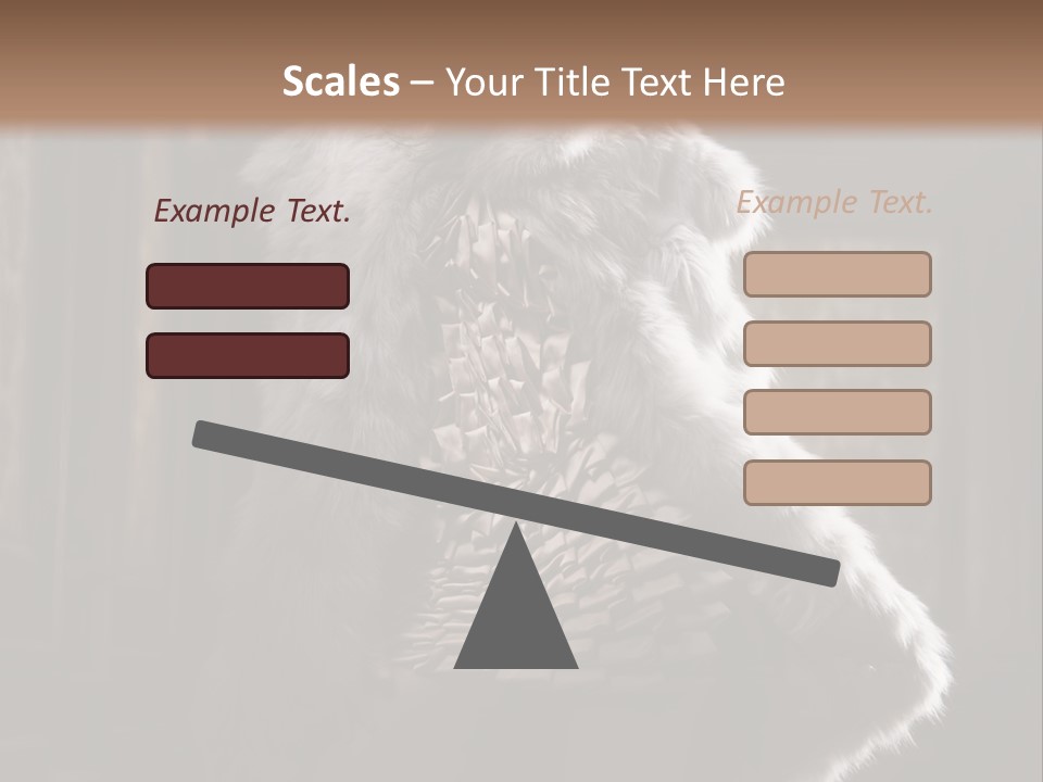 Seated Long Black PowerPoint Template