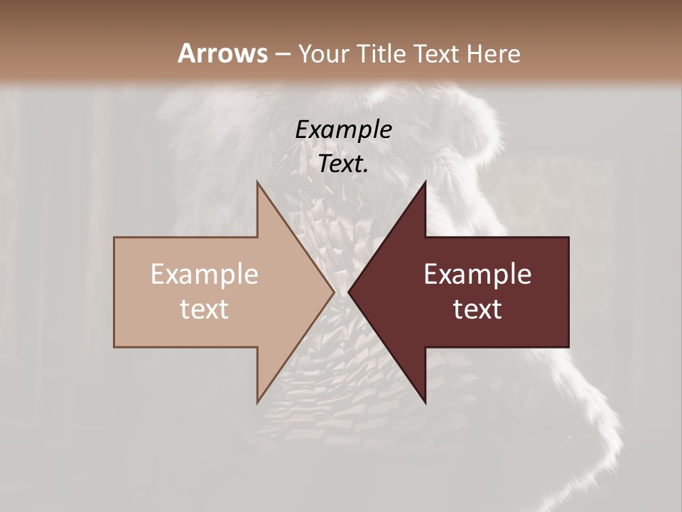 Seated Long Black PowerPoint Template