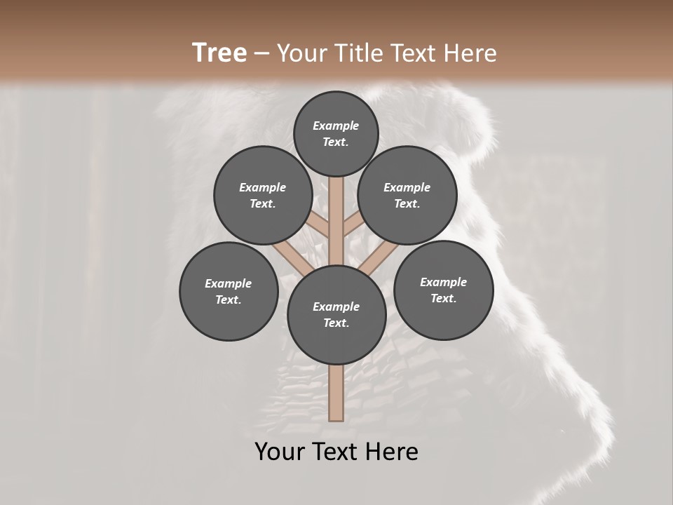 Seated Long Black PowerPoint Template
