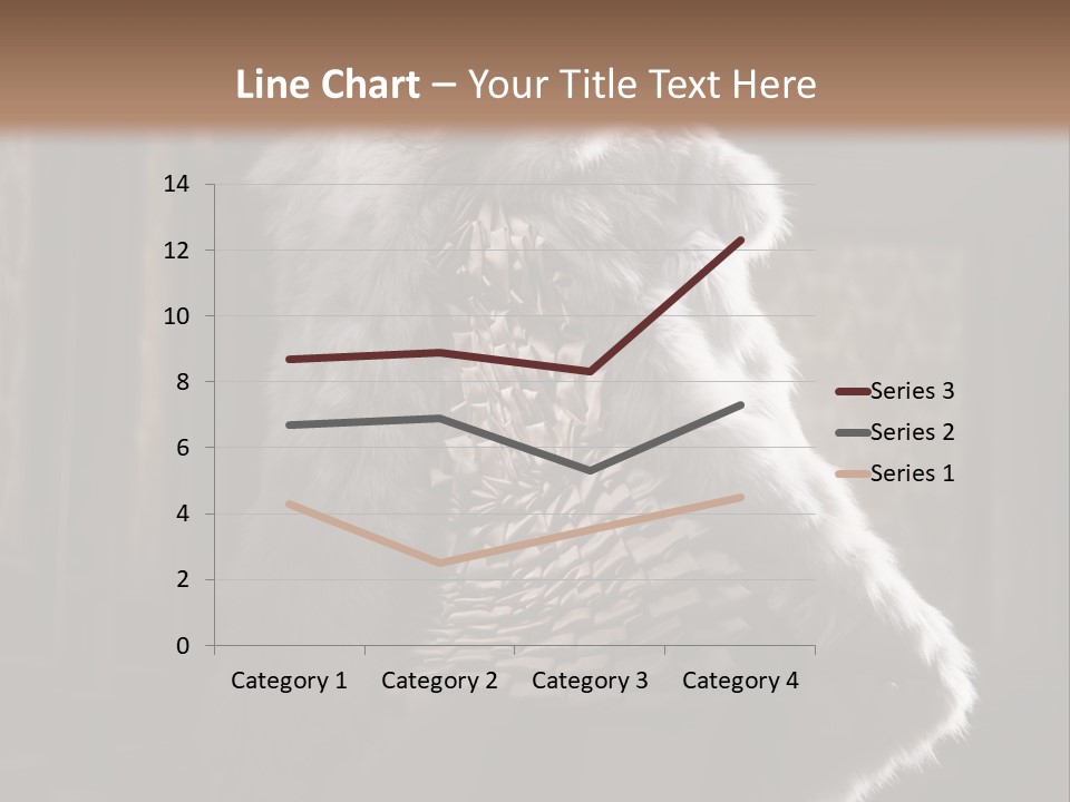 Seated Long Black PowerPoint Template