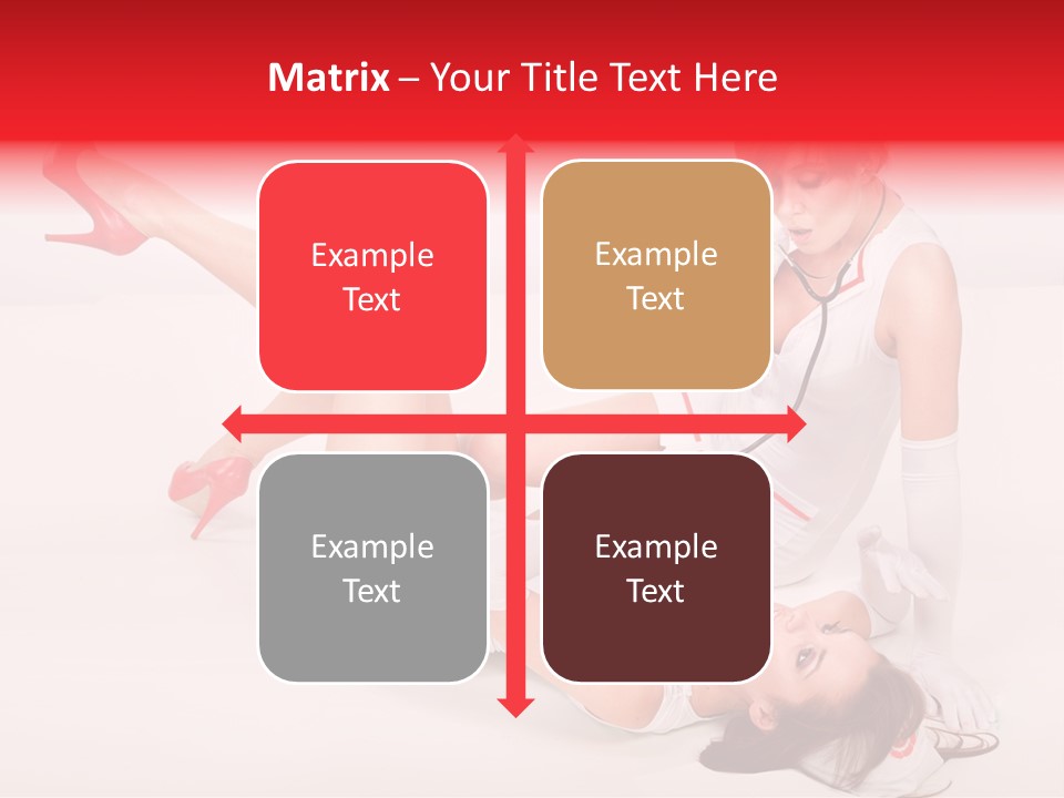 Sexual Legs Frivolous PowerPoint Template