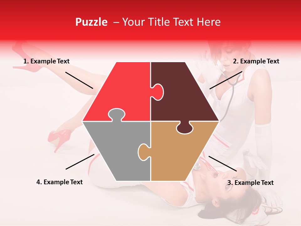 Sexual Legs Frivolous PowerPoint Template