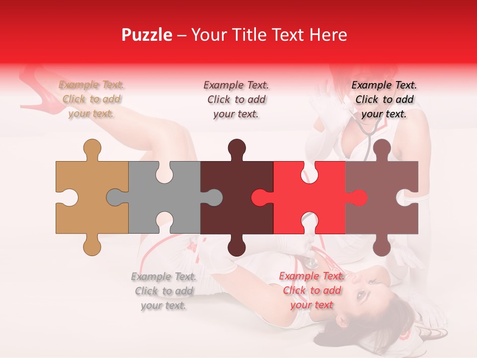 Sexual Legs Frivolous PowerPoint Template