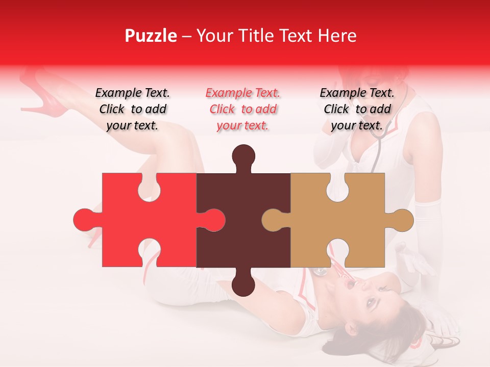 Sexual Legs Frivolous PowerPoint Template