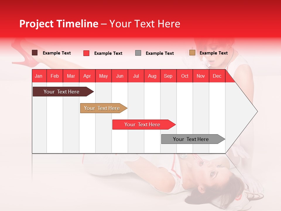Sexual Legs Frivolous PowerPoint Template