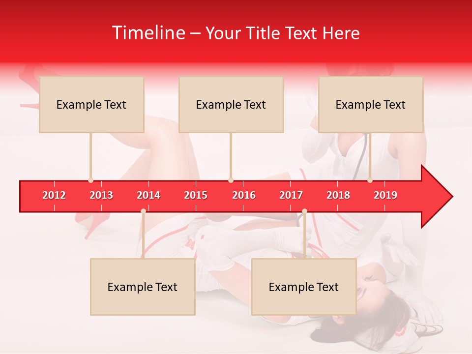 Sexual Legs Frivolous PowerPoint Template