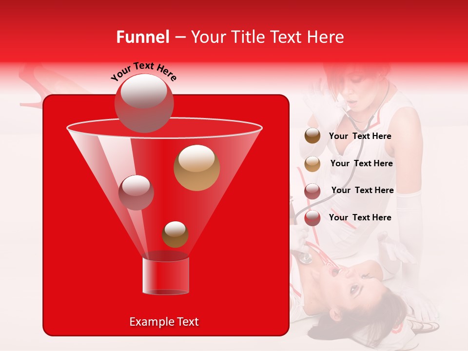 Sexual Legs Frivolous PowerPoint Template