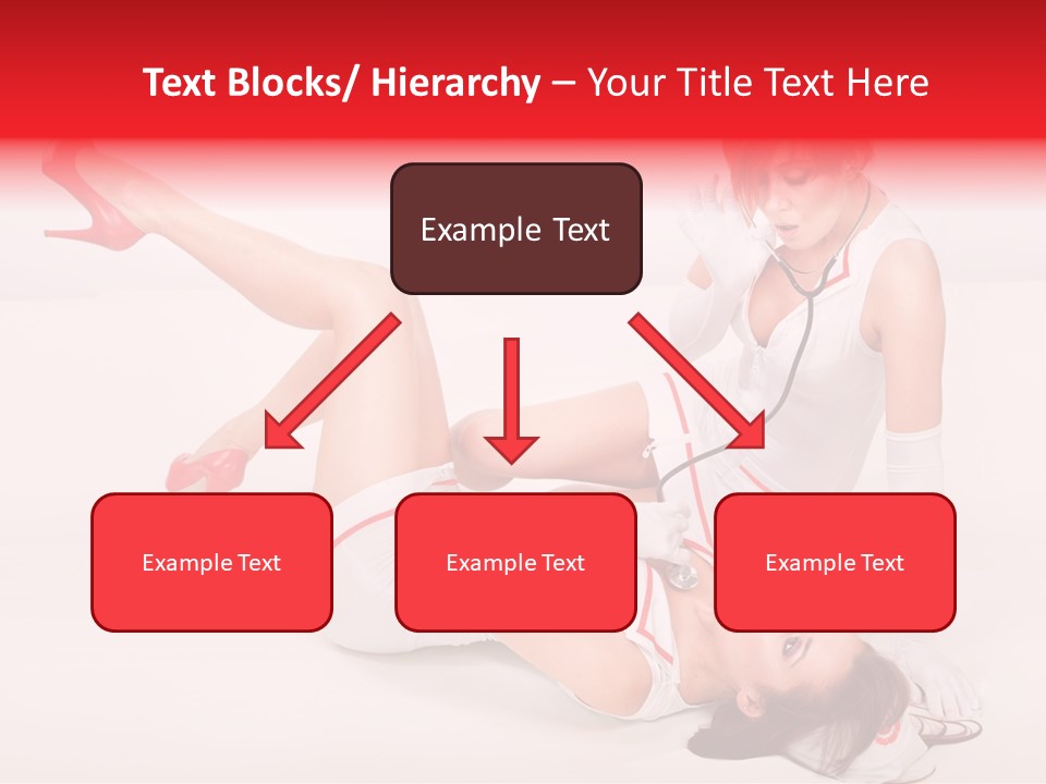 Sexual Legs Frivolous PowerPoint Template