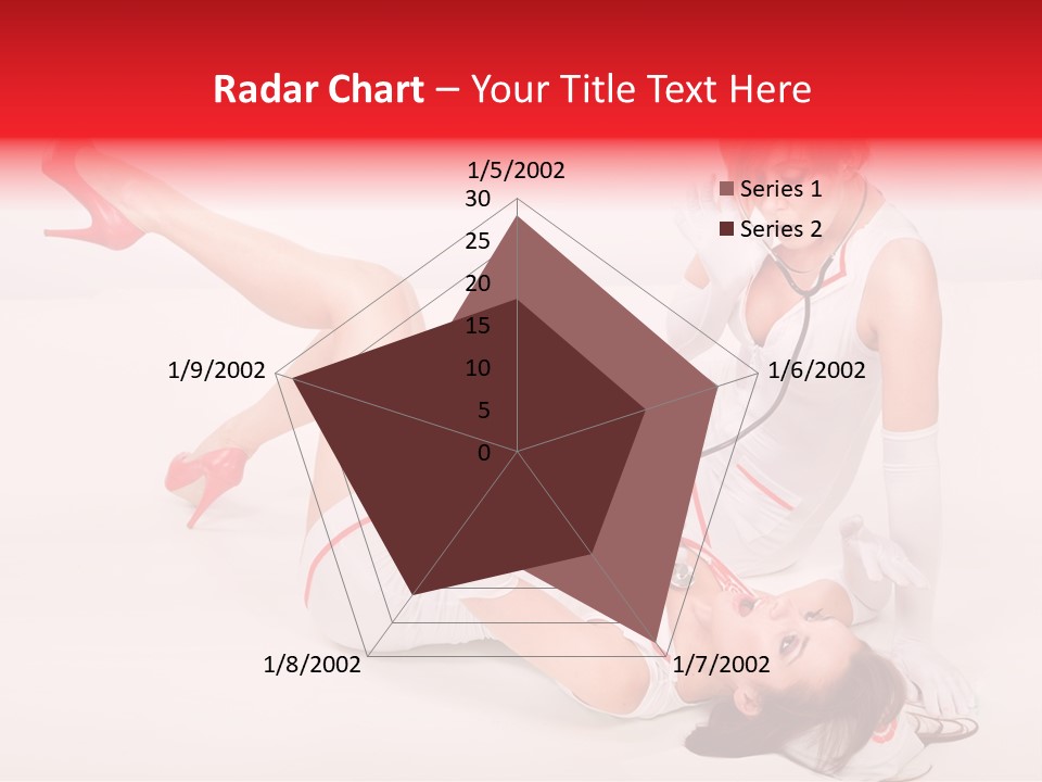 Sexual Legs Frivolous PowerPoint Template