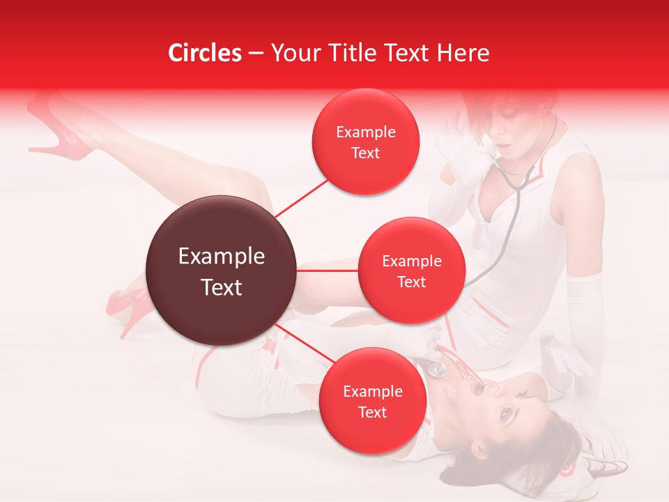 Sexual Legs Frivolous PowerPoint Template