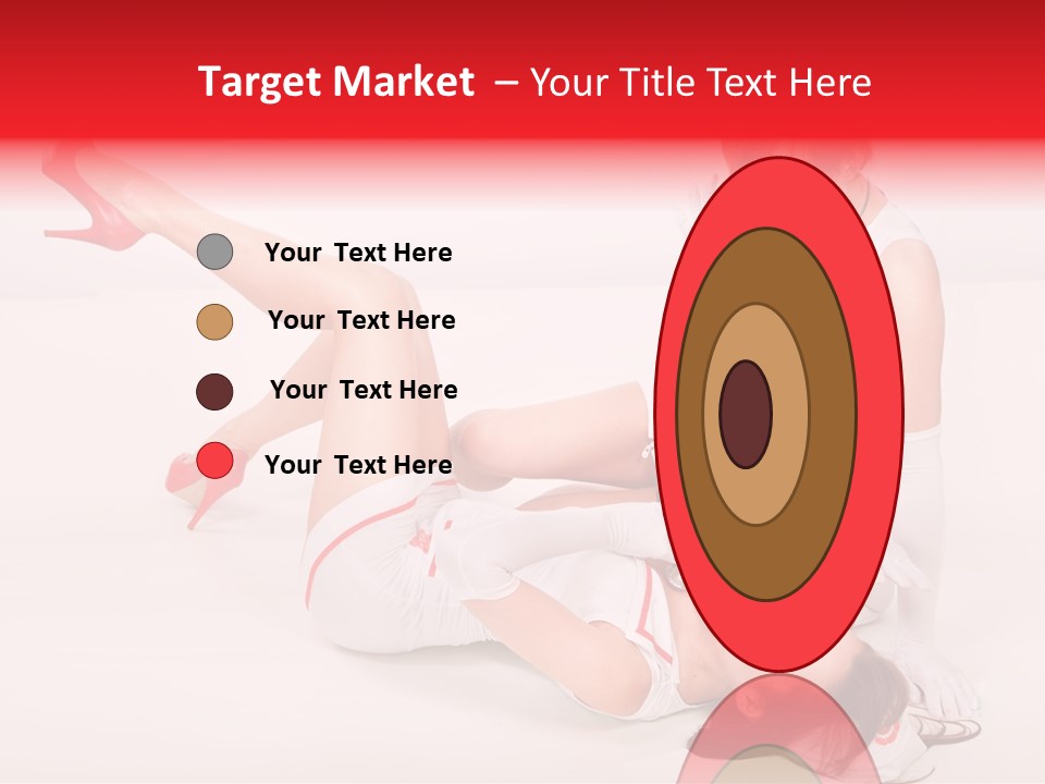 Sexual Legs Frivolous PowerPoint Template