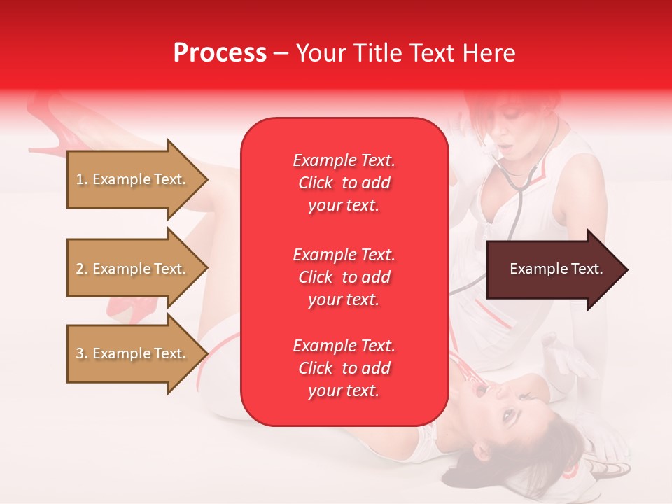 Sexual Legs Frivolous PowerPoint Template