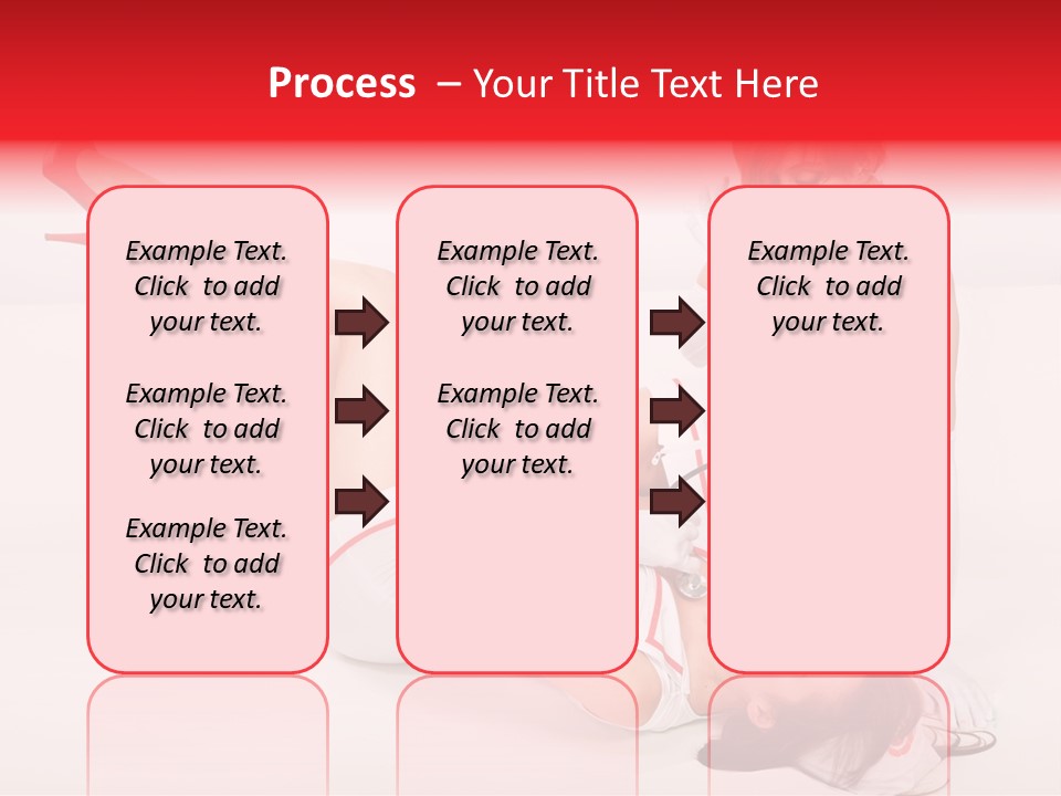Sexual Legs Frivolous PowerPoint Template