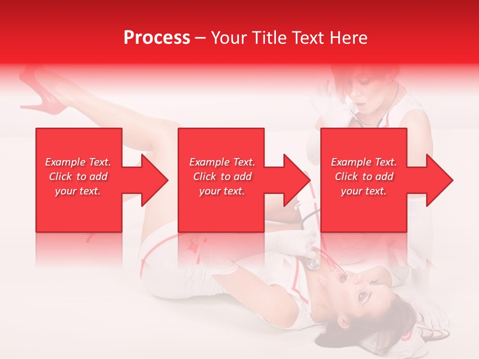 Sexual Legs Frivolous PowerPoint Template