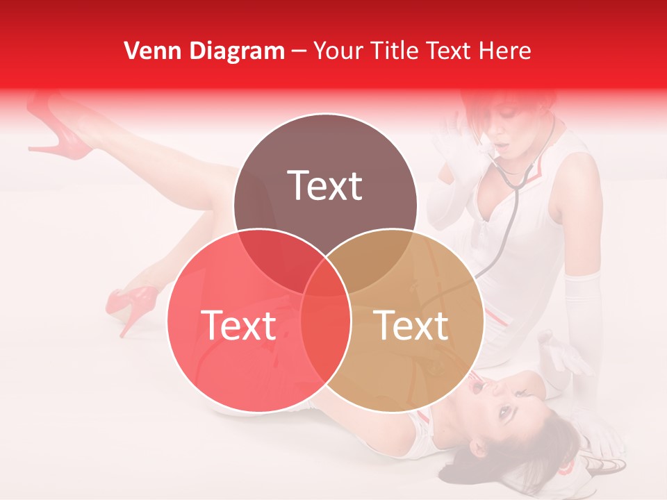 Sexual Legs Frivolous PowerPoint Template