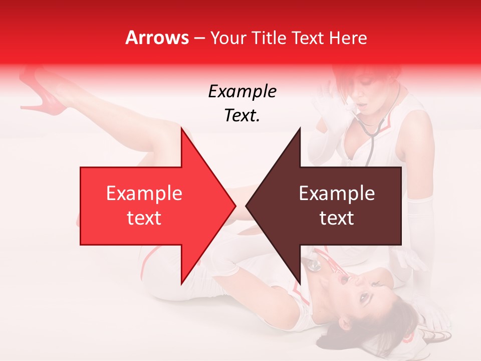 Sexual Legs Frivolous PowerPoint Template