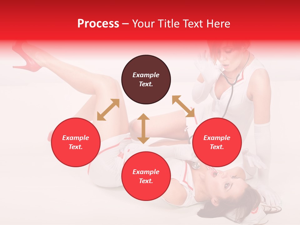 Sexual Legs Frivolous PowerPoint Template