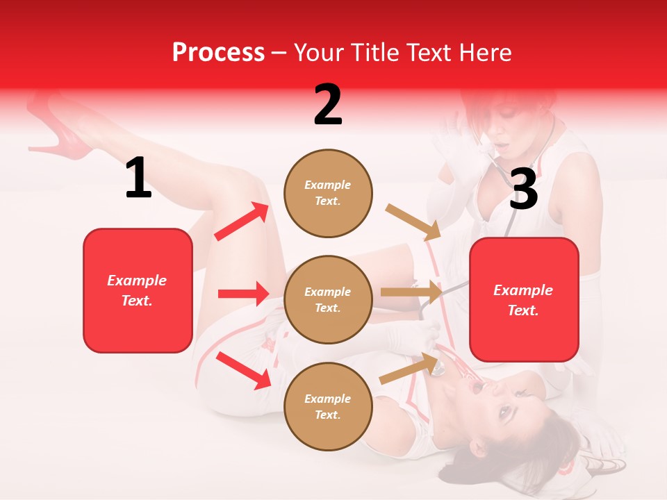 Sexual Legs Frivolous PowerPoint Template