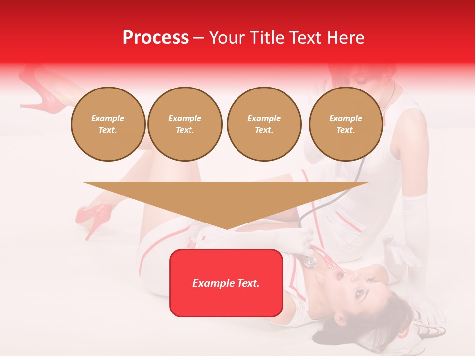 Sexual Legs Frivolous PowerPoint Template