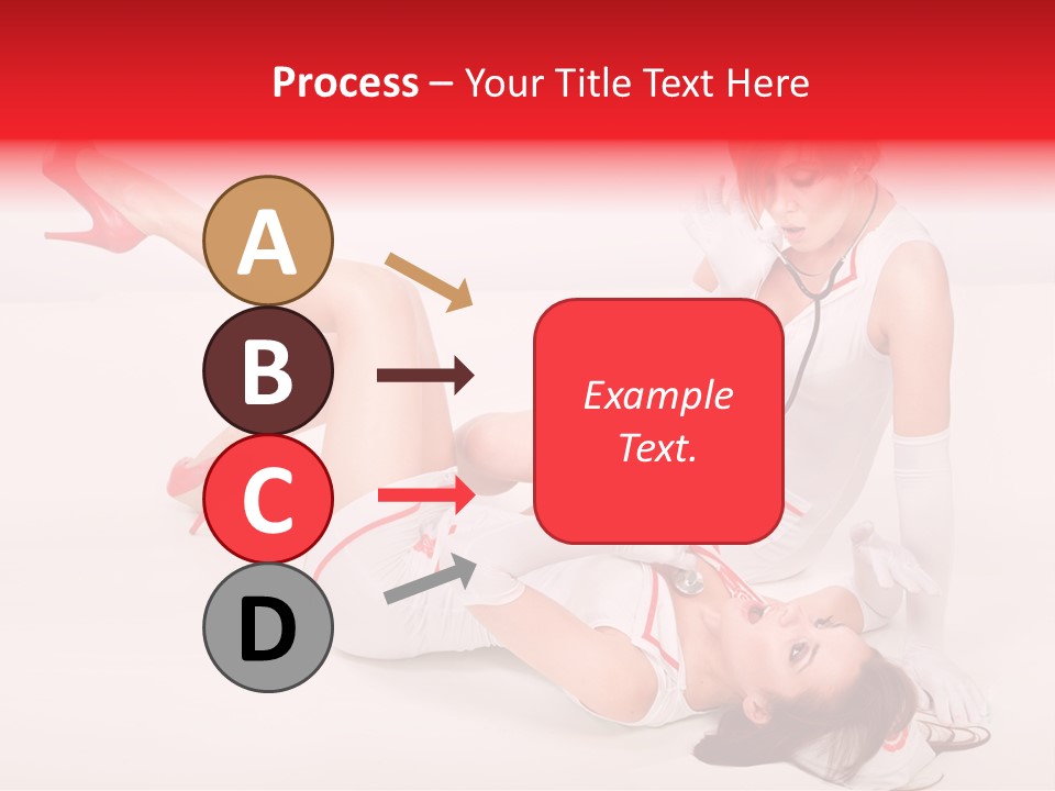 Sexual Legs Frivolous PowerPoint Template