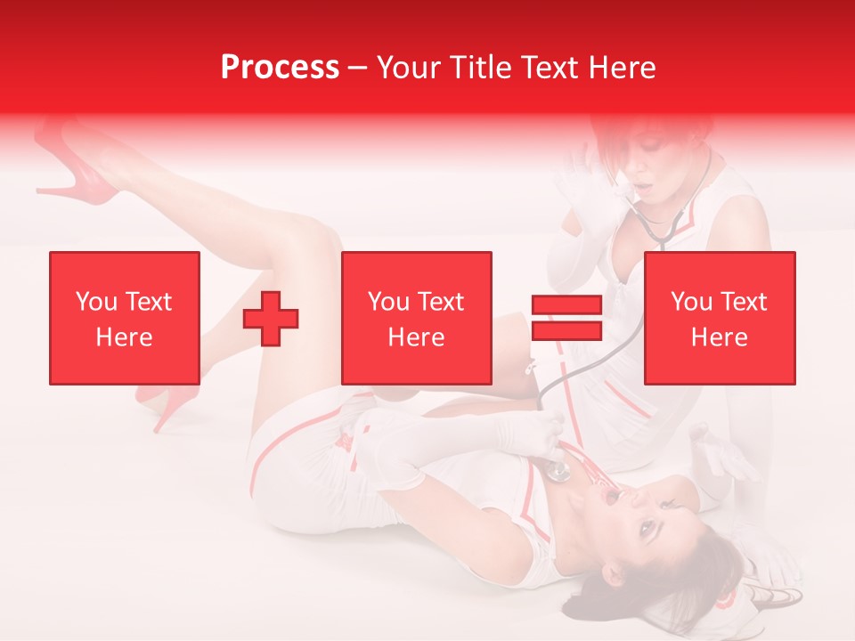 Sexual Legs Frivolous PowerPoint Template