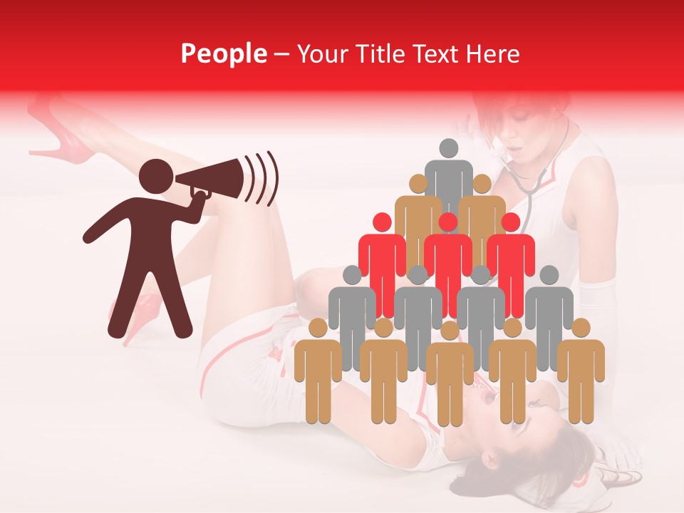 Sexual Legs Frivolous PowerPoint Template