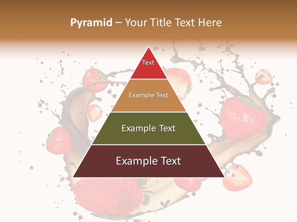 Dessert White Dairy PowerPoint Template
