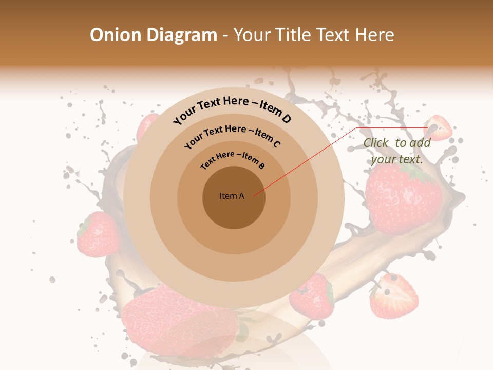 Dessert White Dairy PowerPoint Template