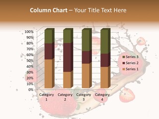 Dessert White Dairy PowerPoint Template