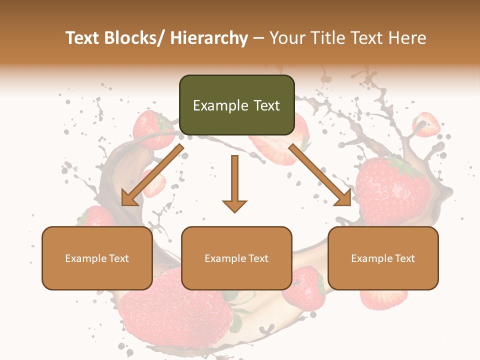 Dessert White Dairy PowerPoint Template