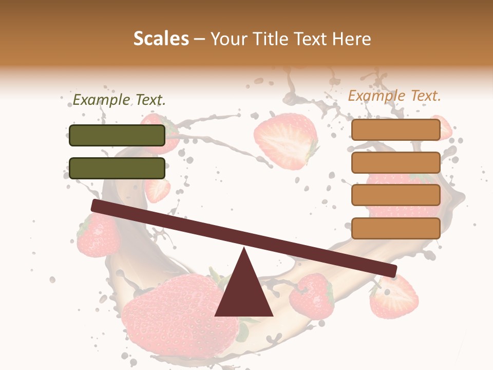 Dessert White Dairy PowerPoint Template