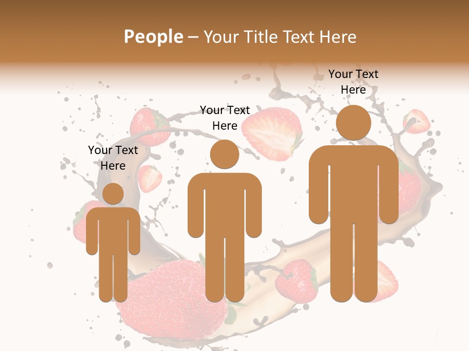 Dessert White Dairy PowerPoint Template