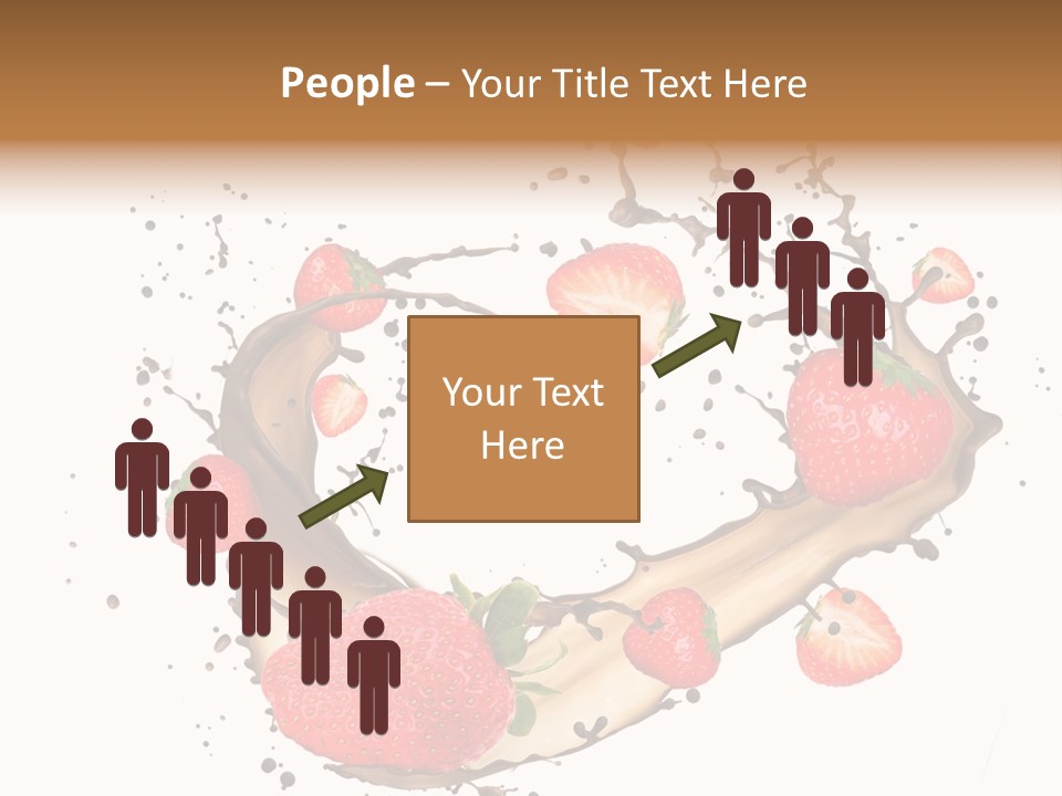 Dessert White Dairy PowerPoint Template