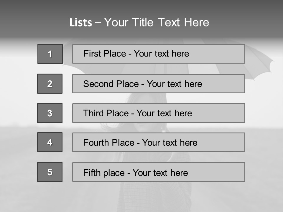 Women Girl Style PowerPoint Template