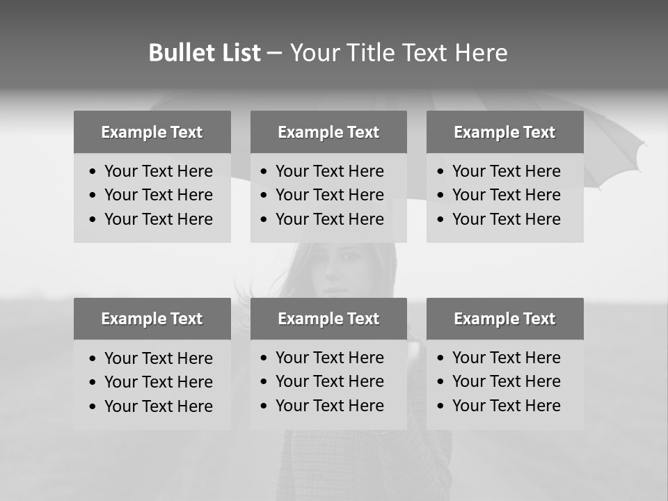 Women Girl Style PowerPoint Template