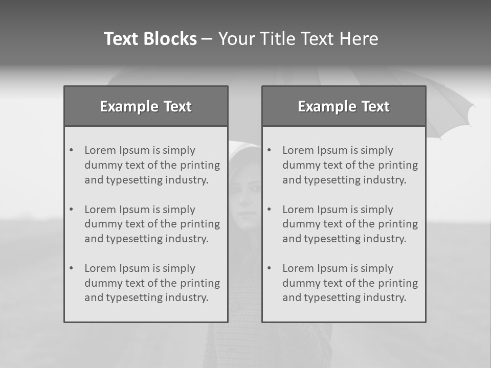 Women Girl Style PowerPoint Template
