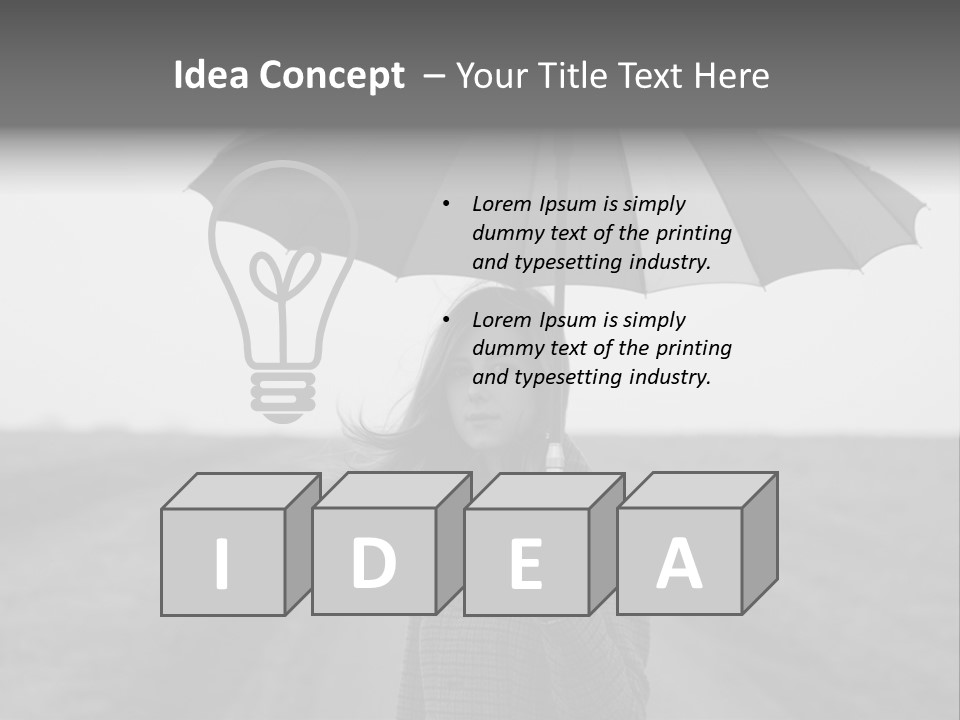 Women Girl Style PowerPoint Template