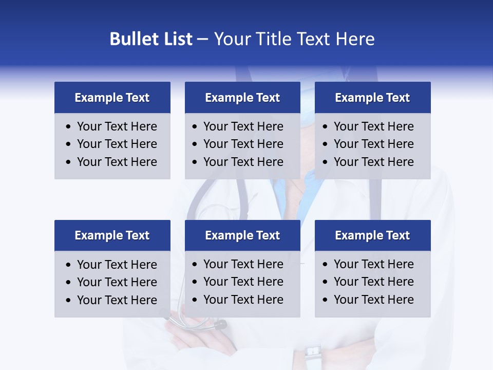 Uniform Clinical Occupation PowerPoint Template