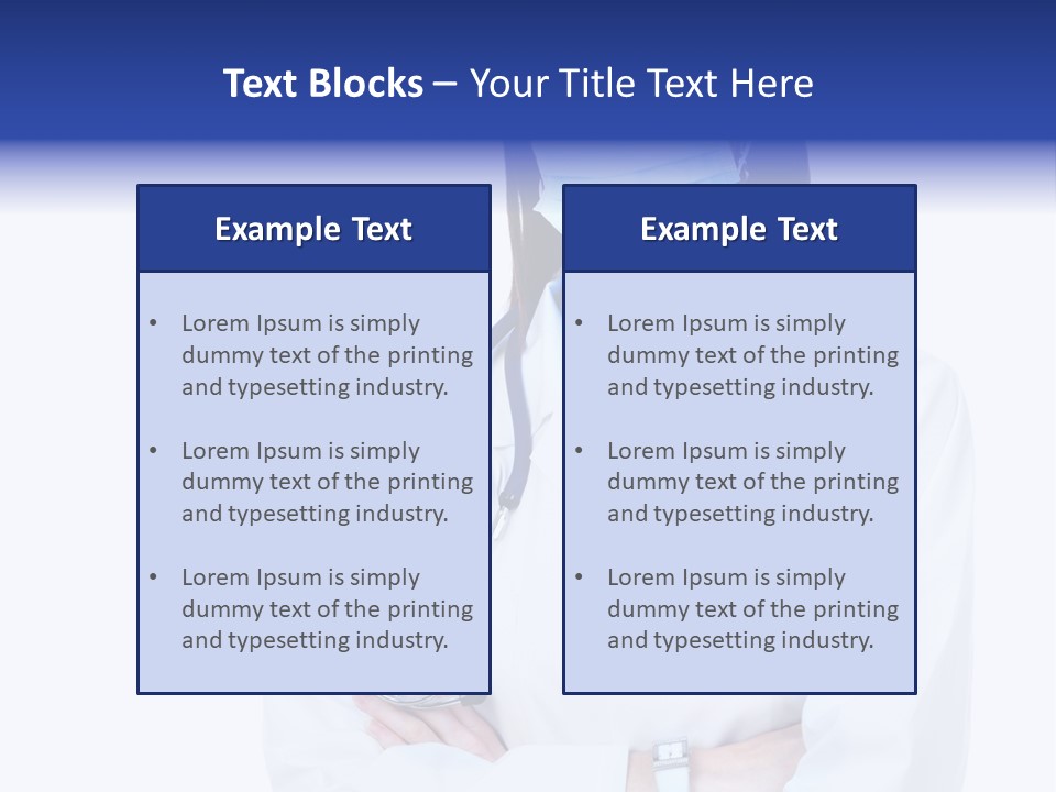Uniform Clinical Occupation PowerPoint Template