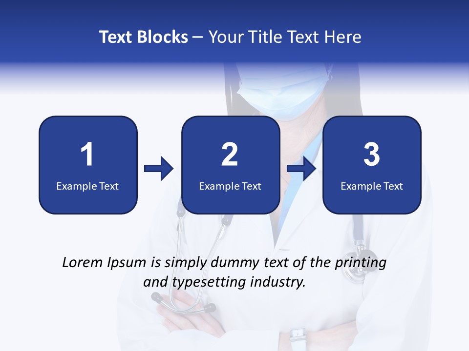 Uniform Clinical Occupation PowerPoint Template