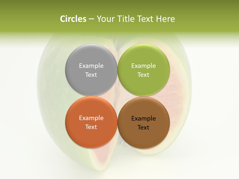 Background Orange Sweet PowerPoint Template