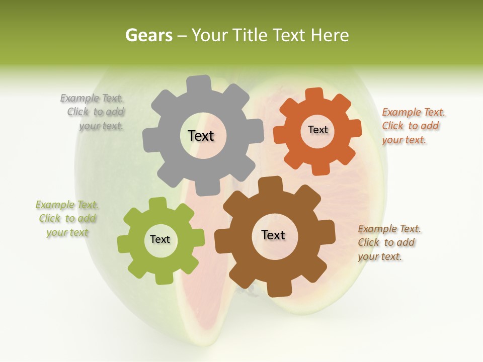 Background Orange Sweet PowerPoint Template