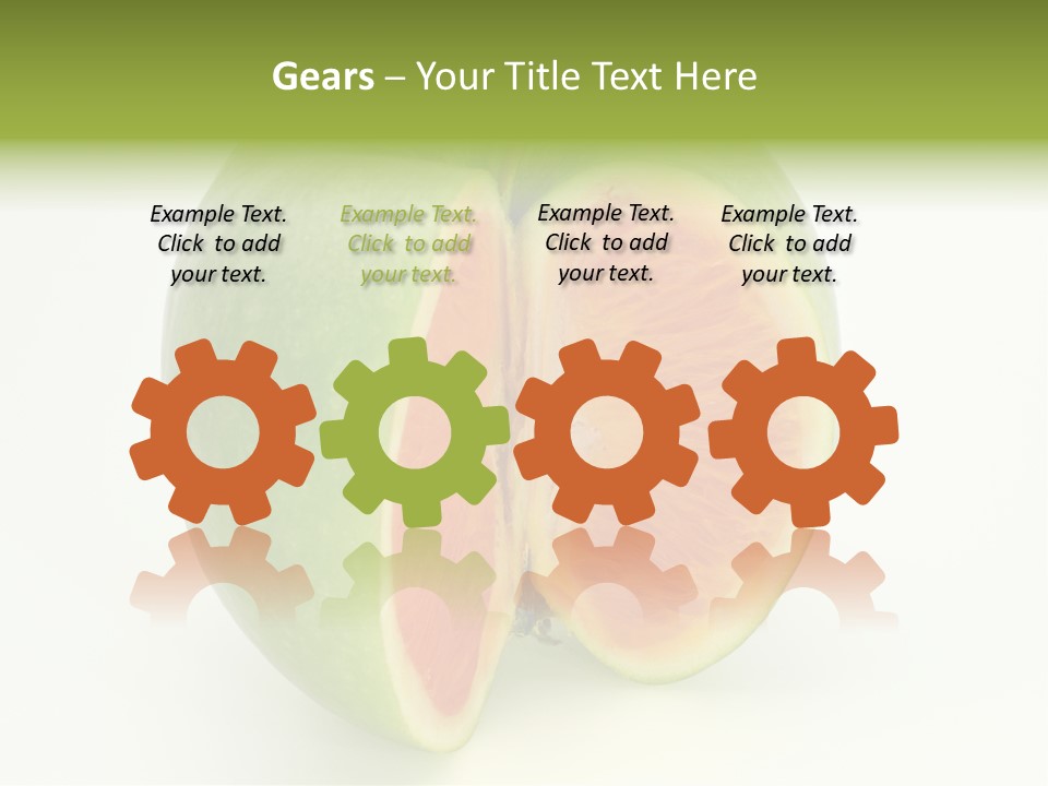 Background Orange Sweet PowerPoint Template