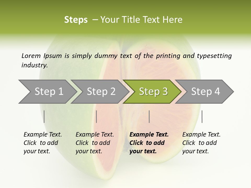 Background Orange Sweet PowerPoint Template